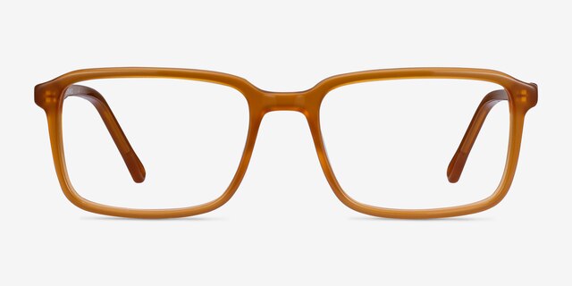 Rafferty Mellow Yellow AcetateEyeglass Frames from EyeBuyDirect, Front View