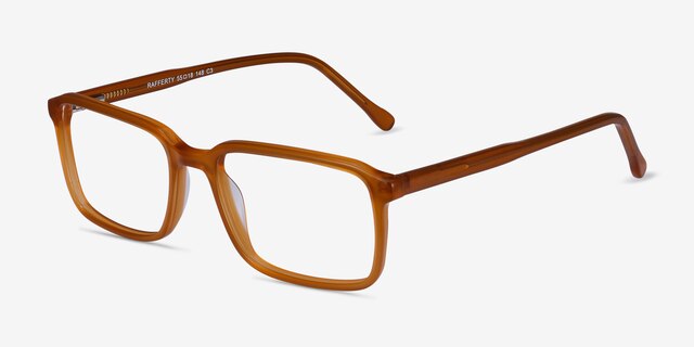 Rafferty Mellow Yellow AcetateEyeglass Frames from EyeBuyDirect, Angle View