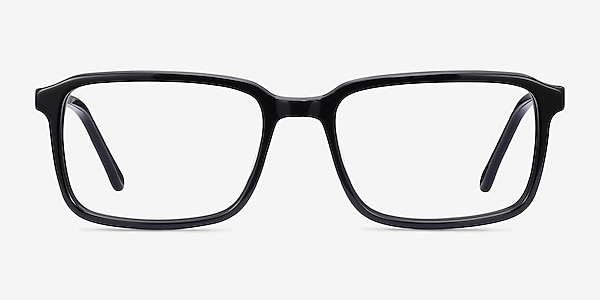 Rafferty Noir Acétate Montures de lunettes de vue