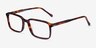Rafferty Tortoise AcetateEyeglass Frames from EyeBuyDirect, Angle View