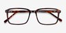 Rafferty Tortoise AcetateEyeglass Frames from EyeBuyDirect, Closed View