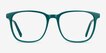 Finn Teal AcetateEyeglass Frames from EyeBuyDirect, Front View