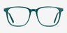 Finn Teal AcetateEyeglass Frames from EyeBuyDirect, Front View