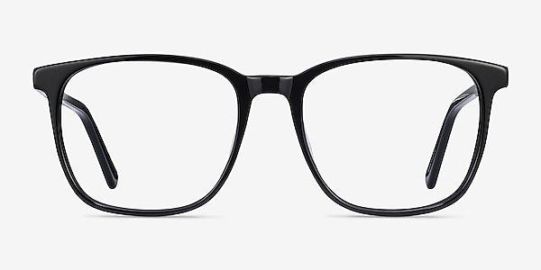 Finn Black Acetate Eyeglass Frames
