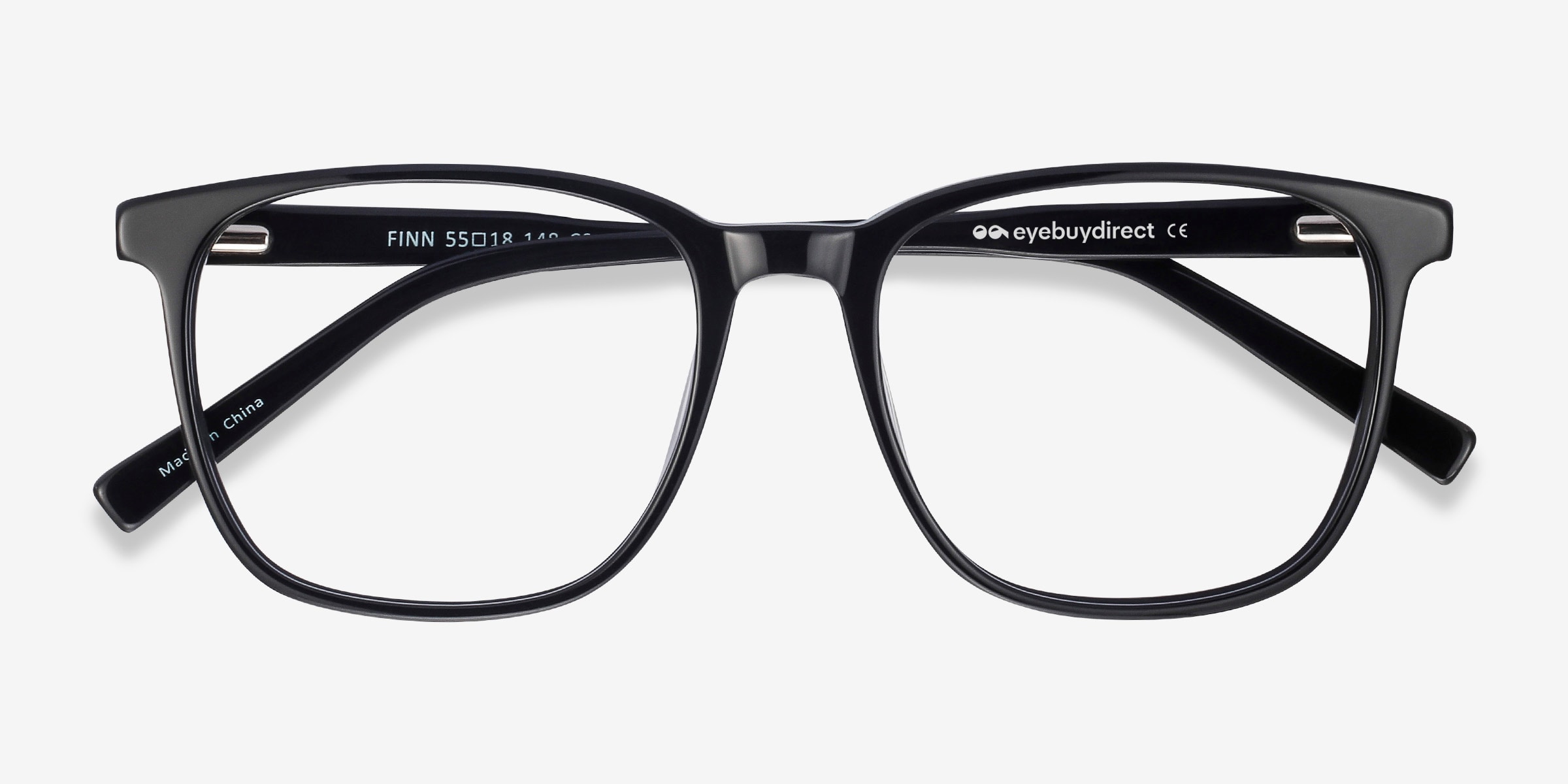 Finn Square Blue Glasses for Men | Eyebuydirect
