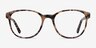 Gable Ivory Tortoise AcetateEyeglass Frames from EyeBuyDirect, Front View