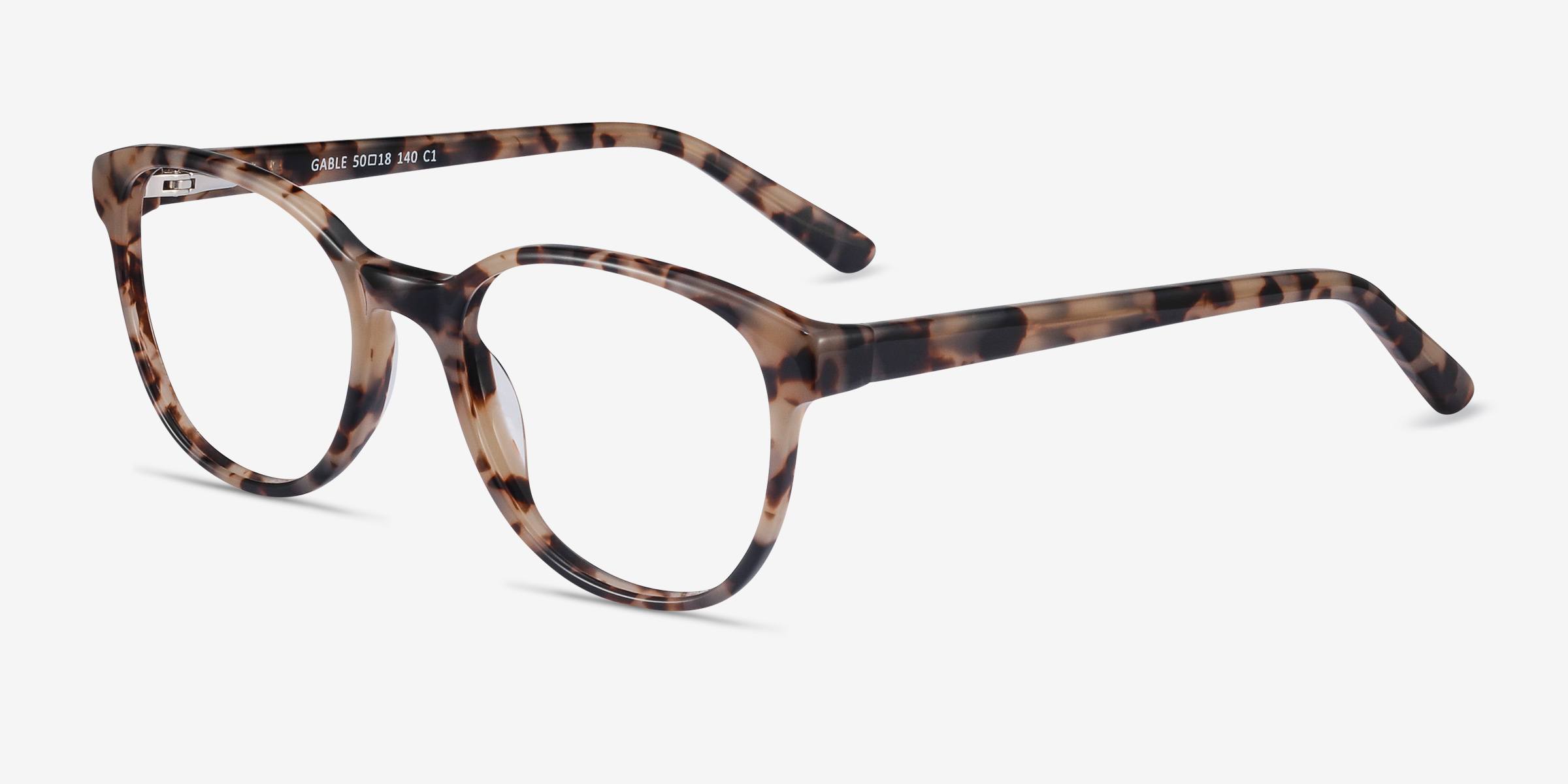 Gable Oval Ivory Tortoise Glasses for Women Eyebuydirect Canada