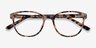 Gable Ivory Tortoise AcetateEyeglass Frames from EyeBuyDirect, Closed View