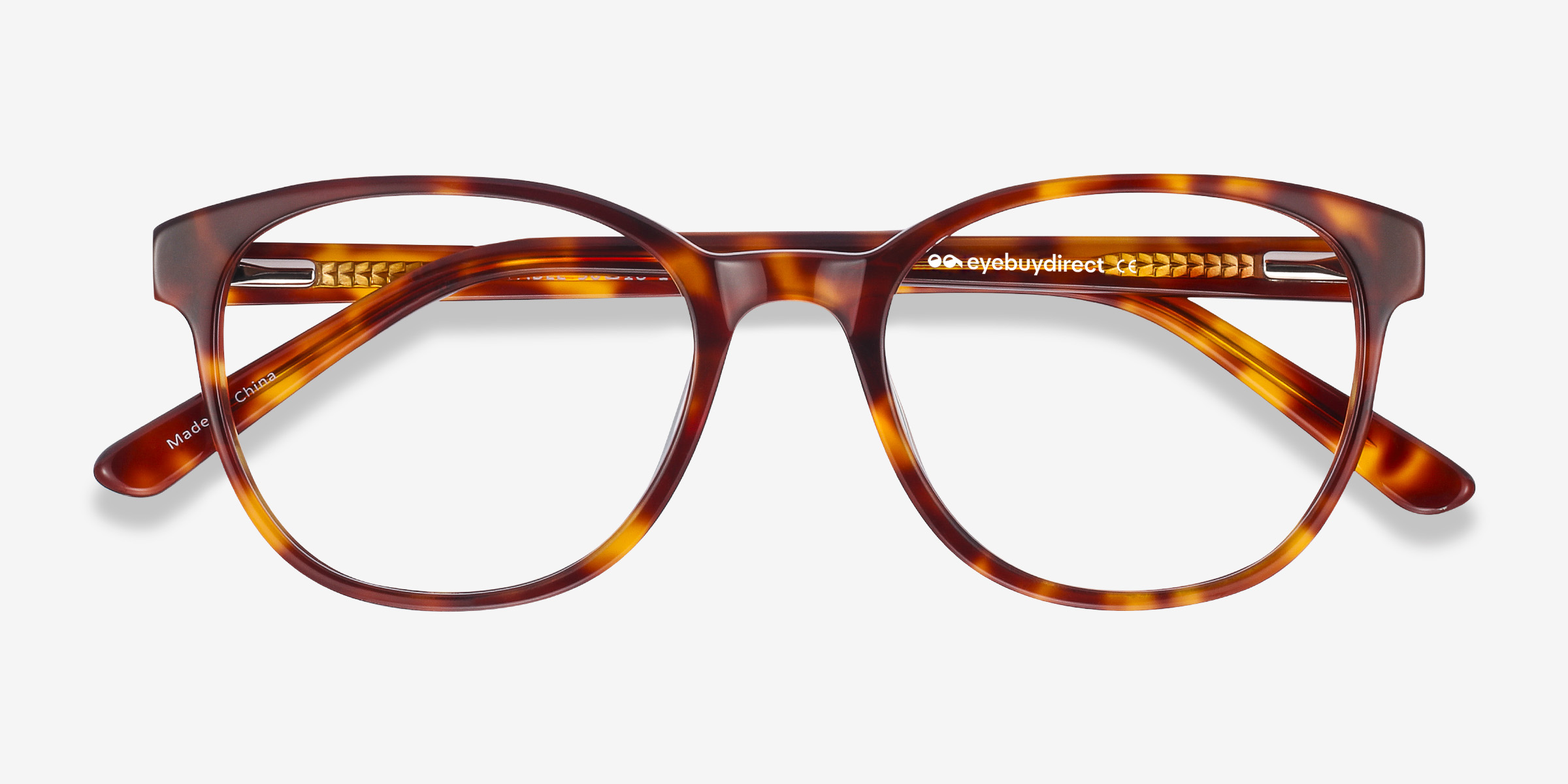 Gable Oval Tortoise Glasses for Women Eyebuydirect Canada