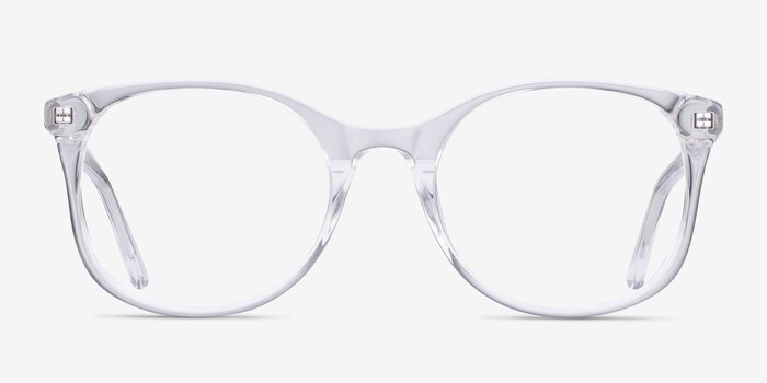 Greta Clear Acetate Eyeglass Frames from EyeBuyDirect