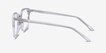 Greta Clear AcetateEyeglass Frames from EyeBuyDirect, Side View