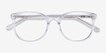 Greta Clear AcetateEyeglass Frames from EyeBuyDirect, Closed View