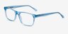 Pochi Blue AcetateEyeglass Frames from EyeBuyDirect, Angle View