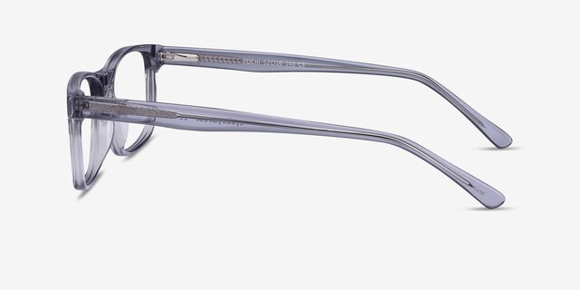 Pochi Gray AcetateEyeglass Frames from EyeBuyDirect, Side View