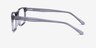 Pochi Gray AcetateEyeglass Frames from EyeBuyDirect, Side View