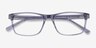 Pochi Gray AcetateEyeglass Frames from EyeBuyDirect, Closed View
