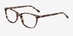 Lena Ivory Tortoise AcetateEyeglass Frames from EyeBuyDirect, Angle View