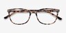 Lena Ivory Tortoise AcetateEyeglass Frames from EyeBuyDirect, Closed View