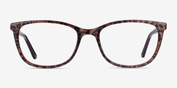 Lena Léopard Acétate Montures de lunettes de vue