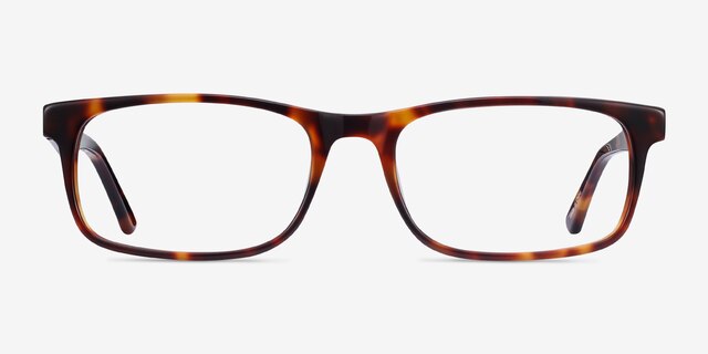 Vista Brown Tortoise AcetateEyeglass Frames from EyeBuyDirect, Front View