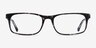 Vista Fleuries AcétateMontures de lunettes de vue d'EyeBuyDirect, Vue de Face