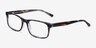 Vista Fleuries AcétateMontures de lunettes de vue d'EyeBuyDirect, Vue d'Angle