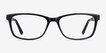 Marion Black AcetateEyeglass Frames from EyeBuyDirect, Front View