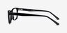 Marion Black AcetateEyeglass Frames from EyeBuyDirect, Side View