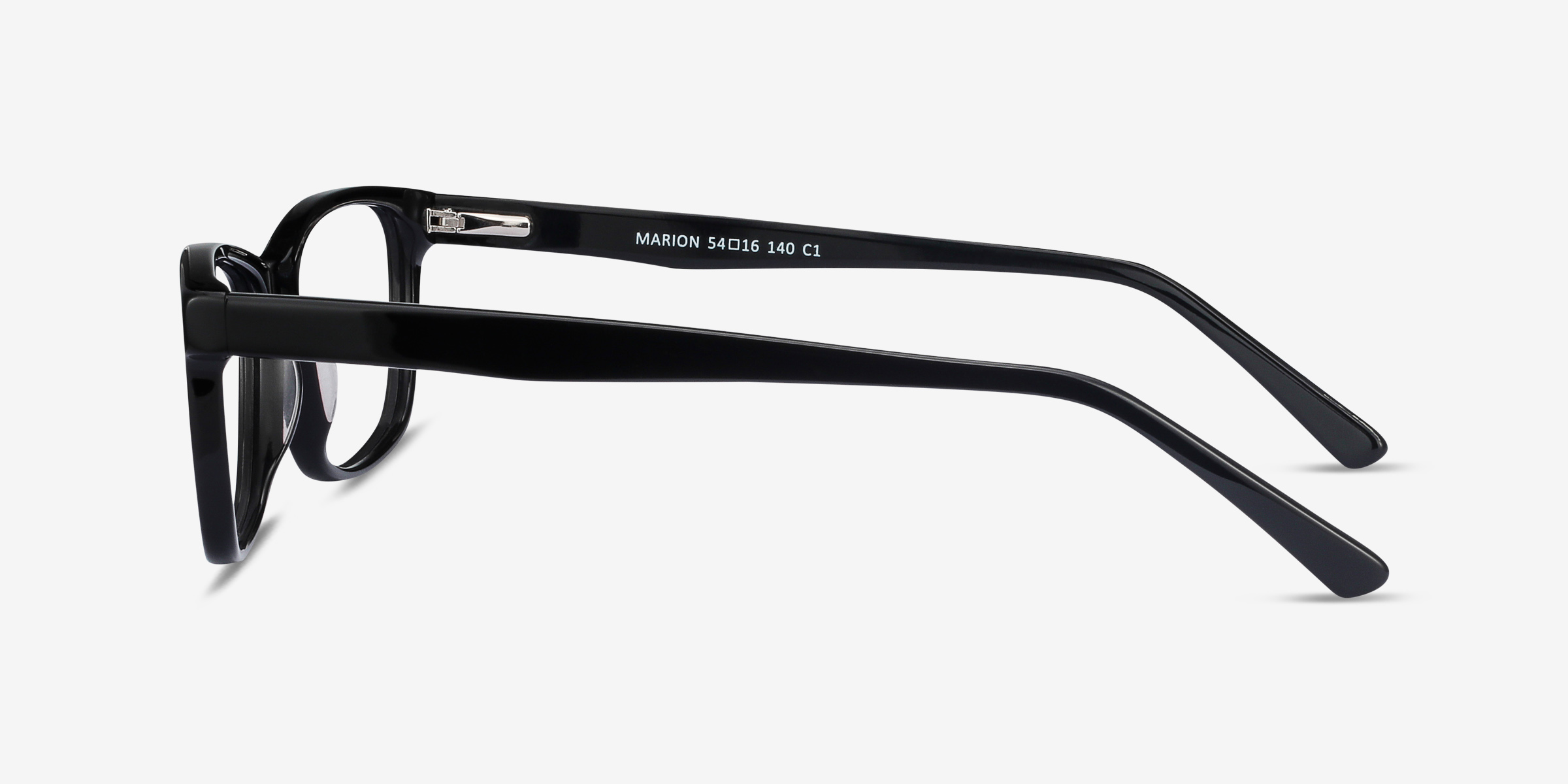 Marion Rectangle Black Glasses for Women | Eyebuydirect
