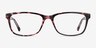Marion Pink Tortoise AcetateEyeglass Frames from EyeBuyDirect, Front View
