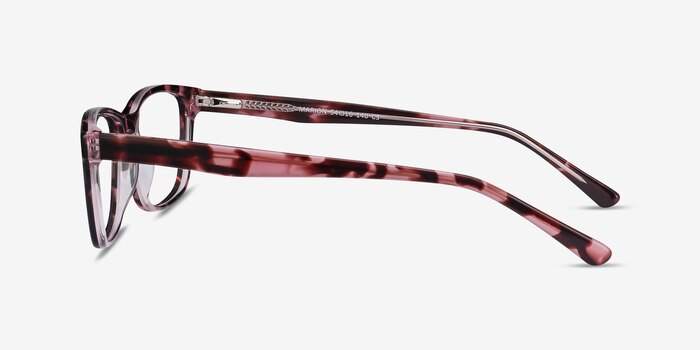 Marion Pink Tortoise Acetate Eyeglass Frames from EyeBuyDirect