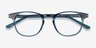 Alastor Blue AcetateEyeglass Frames from EyeBuyDirect, Closed View