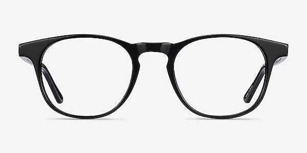 Alastor Noir Acétate Montures de lunettes de vue