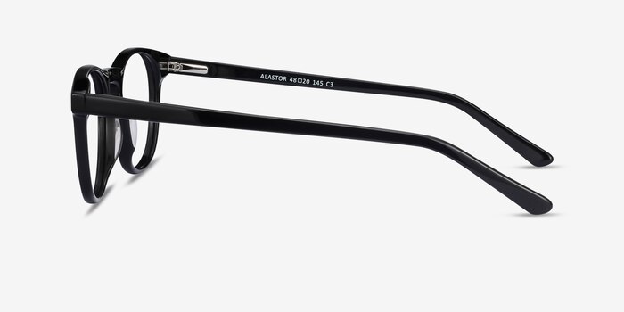 Alastor Round Black Full Rim Eyeglasses | Eyebuydirect