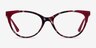 Dorset Pink Tortoise AcetateEyeglass Frames from EyeBuyDirect, Front View