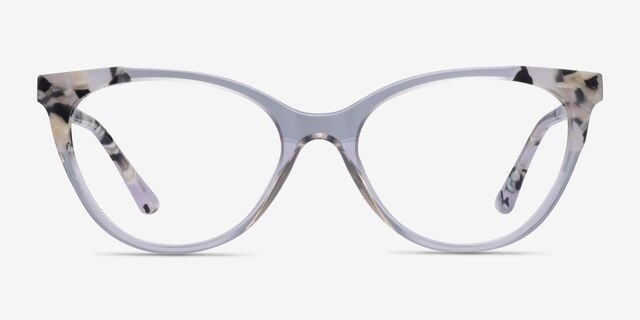 Dorset Clear Tortoise AcetateEyeglass Frames from EyeBuyDirect, Front View
