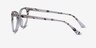 Dorset Clear Tortoise AcetateEyeglass Frames from EyeBuyDirect, Side View