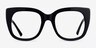 Unique Black & Panther AcetateEyeglass Frames from EyeBuyDirect, Front View