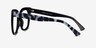 Unique Black & Panther AcetateEyeglass Frames from EyeBuyDirect, Side View