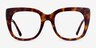 Unique Tortoise AcetateEyeglass Frames from EyeBuyDirect, Front View