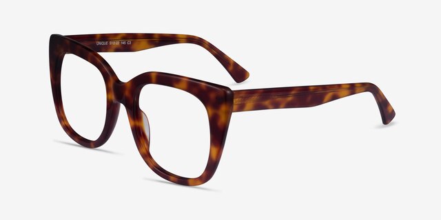 Unique Tortoise AcetateEyeglass Frames from EyeBuyDirect, Angle View