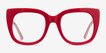 Unique Red & Pink AcetateEyeglass Frames from EyeBuyDirect, Front View