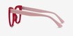 Unique Red & Pink AcetateEyeglass Frames from EyeBuyDirect, Side View