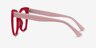 Unique Red & Pink AcetateEyeglass Frames from EyeBuyDirect, Side View