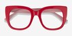 Unique Red & Pink AcetateEyeglass Frames from EyeBuyDirect, Closed View