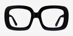 Gloria Black AcetateEyeglass Frames from EyeBuyDirect, Front View