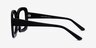 Gloria Black AcetateEyeglass Frames from EyeBuyDirect, Side View