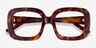 Gloria Tortoise AcetateEyeglass Frames from EyeBuyDirect, Closed View