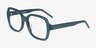 Renee Teal AcetateEyeglass Frames from EyeBuyDirect, Angle View