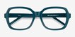 Renee Teal AcetateEyeglass Frames from EyeBuyDirect, Closed View